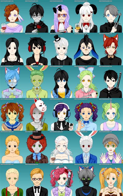 mega anime avatar creator|Mega Anime Avatar Creator Dress Up Game.